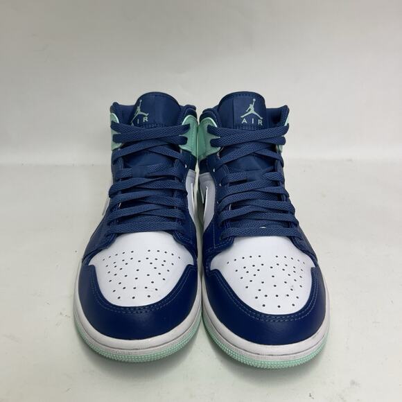 Nike Air Jordan 1 Retro Mid “Blue Mint Mystic Navy White” main image 8